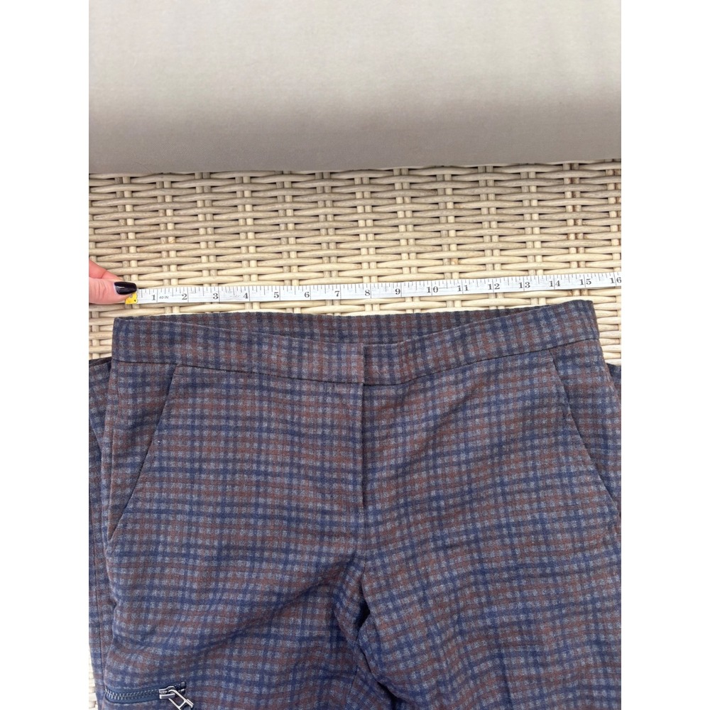 L.A.M.B. Plaid Wool Blend Pants Size 0 whimsigoth Y2K punk dark academia - Picture 8 of 11